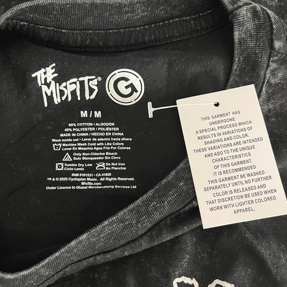 NWOT Misfits Muscle Tank Medium - Picture 7 of 9
